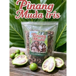 Pinang Muda Iris koin kering 500 gram